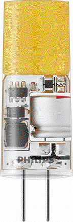 CorePro, LEDspot, Kapsel, 28 W, G4, 2700 K, 300 lm, CRI 80, 15000 Stunde(n), Klarer Kunststoff – Bild 2 von 5