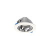 GreenSpace Downlight, 3D printed, 7.7 W, D150 mm, 1150 lm, 3000 K, Hochglanzreflektor, Klar, IP20