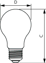 CorePro, LEDbulb, A60, 40 W, E27, 2700 K, 470 lm, CRI 80, 15000 Stunde(n), Glas – Bild 16 von 16