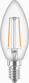 CorePro, LEDbulb, B35, 25 W, E14, 2700 K, 250 lm, CRI 80, 15000 Stunde(n), Glas