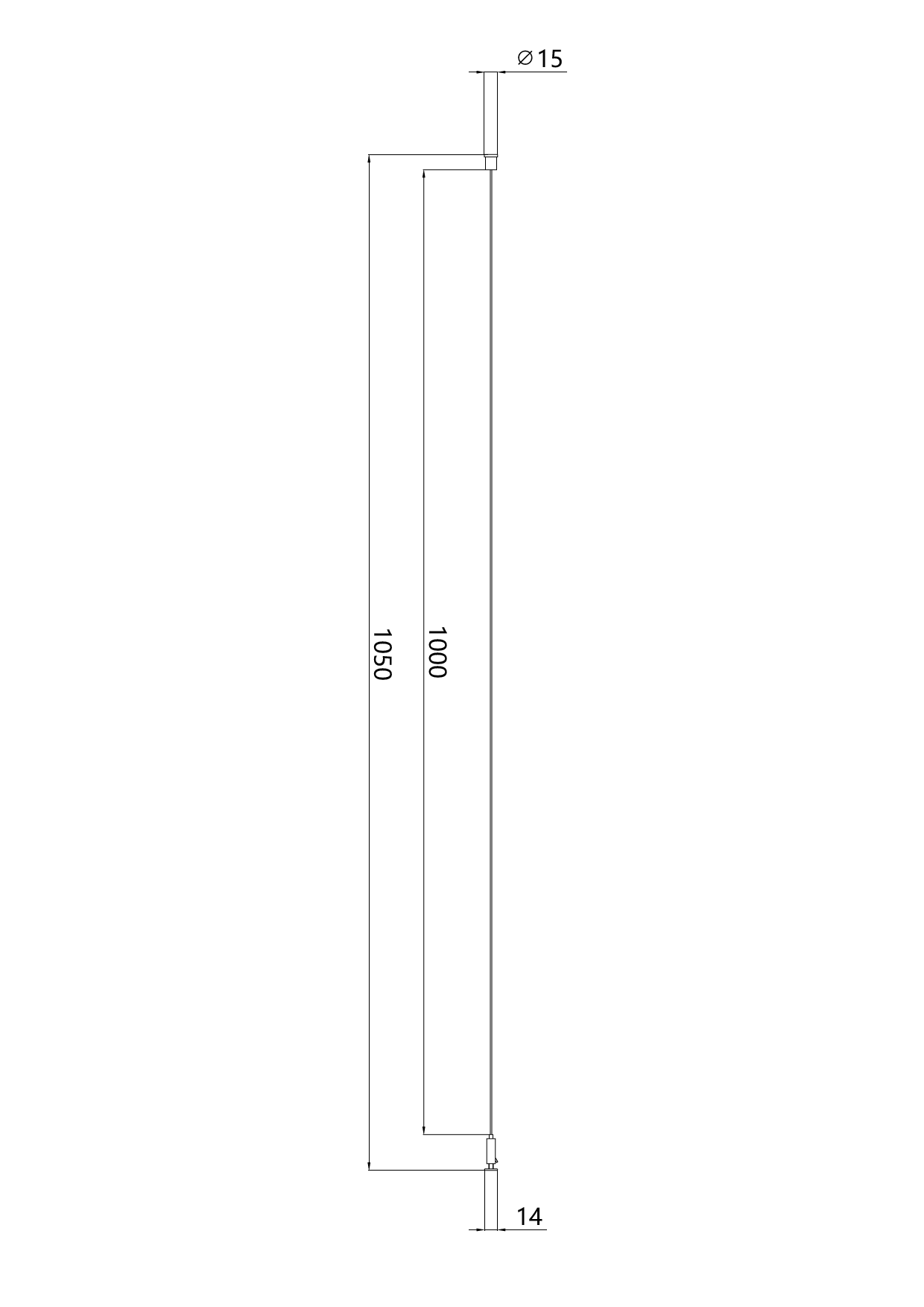 CoreLine Tubular Rohrleuchte Gen2, Accessory, Stahl – Bild 4 von 5