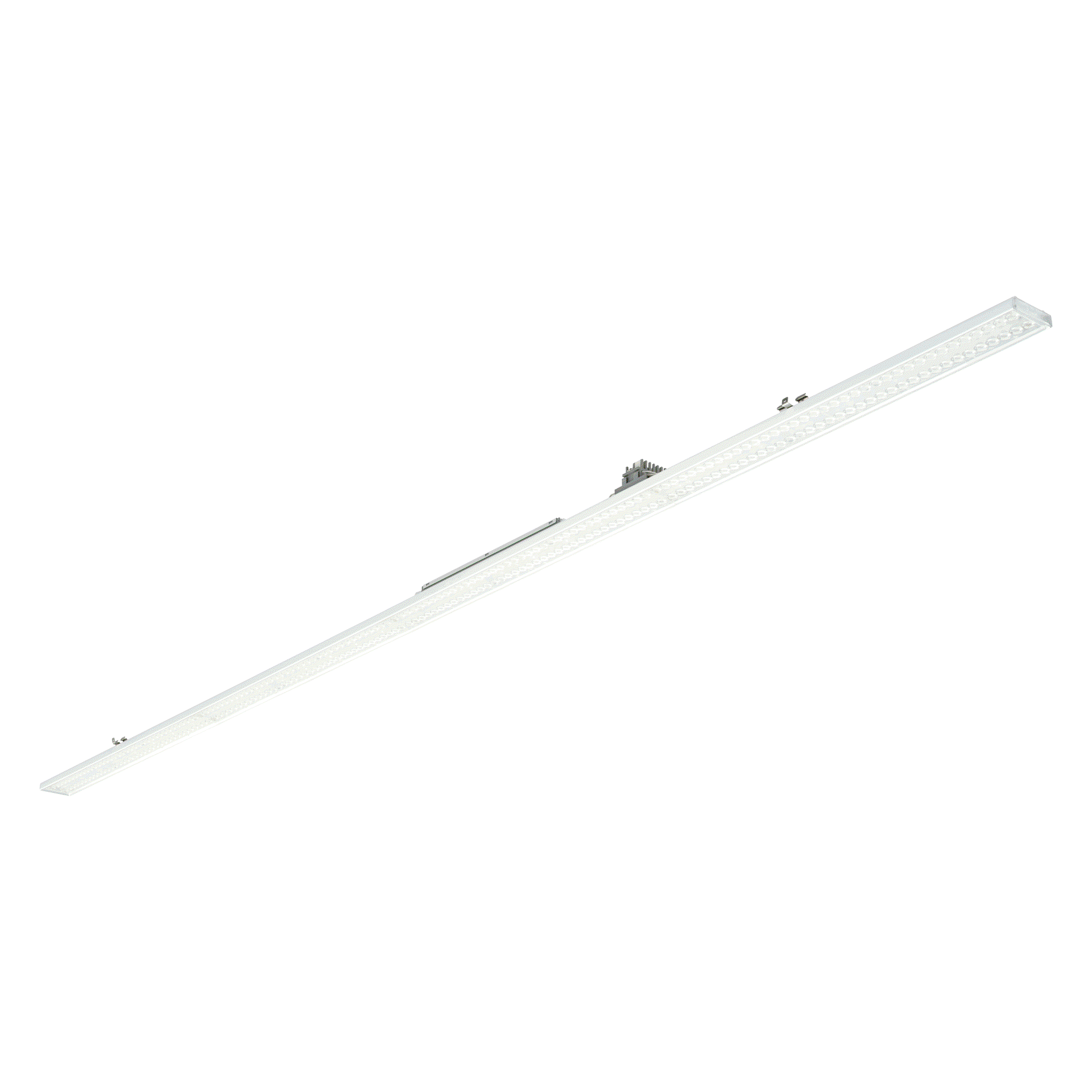 Maxos fusion, trunking light unit, 37 W, L1138 mm, 6100 lm, 4000 K, DALI-regelbar, Interact Ready, Breitstrahlend (WB), Texturiert, Weiß, IP20 – Bild 2 von 7