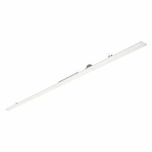 Maxos fusion, trunking light unit, 57 W, L2276 mm, 10100 lm, 4000 K, DALI-regelbar, Interact Ready, Breitstrahlend (WB), Texturiert, Weiß, IP20