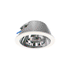GreenSpace Downlight, 3D printed, 13.5 W, D200 mm, 2000 lm, 4000 K, UGR19, Hochglanzreflektor, Klar, IP20