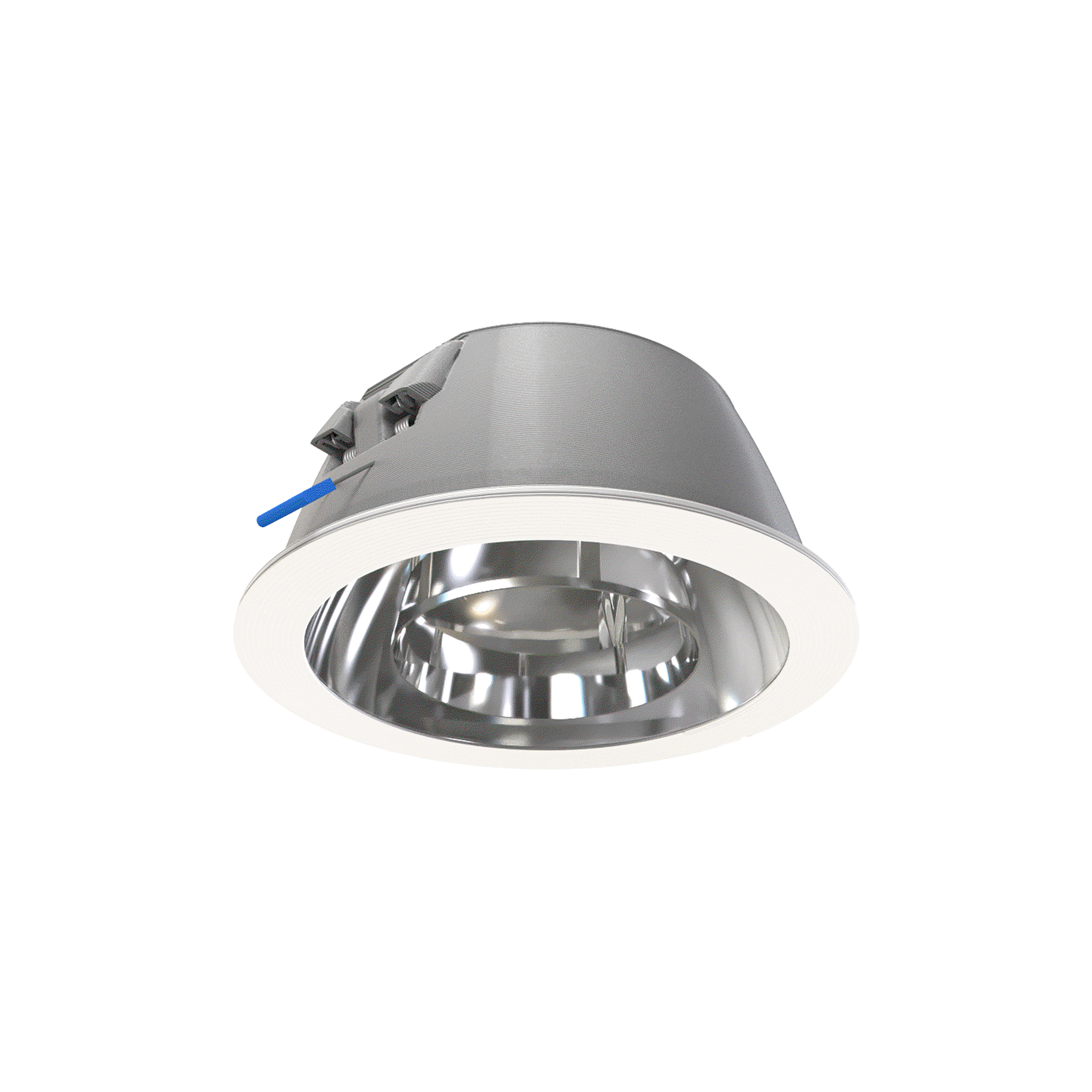 GreenSpace Downlight, 3D printed, 13.4 W, D200 mm, 1950 lm, 4000 K, UGR19, Hochglanzreflektor, Klar, IP20/54 – Bild 2 von 5