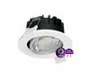 Ledinaire Clear Accent, Adjustable, All-in, 6 W, 550 lm, 2700 K, 3000 K, 4000 K, Phasenanschnitt-Dimmen, Abstrahlungswinkel (40°), Weiß, IP20/65