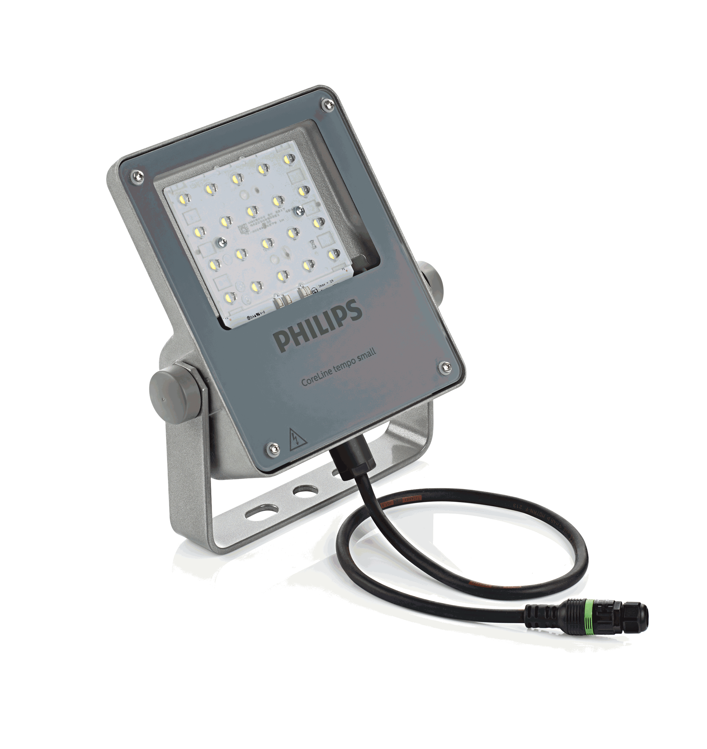CoreLine Tempo Small Gen2, Floodlight, 31 W, 4437 lm, 4000 K, CRI70, Asymmetrisch, IP66