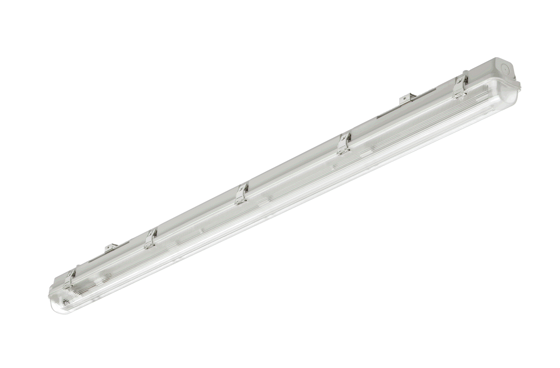 Ledinaire Feuchtraumleuchte Leergehäuse WT050C für T8 LED-Röhren, L1500 mm, IP65, IK08 – Bild 2 von 5