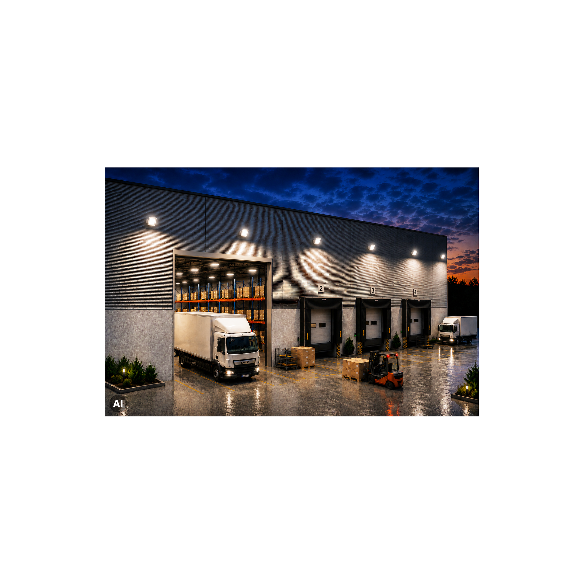 CoreLine Tempo All-in, Floodlight, 185 W, 17000 lm, 26000 lm, 3000 K, 4000 K, 5700 K, CRI80, Symmetrisch – Bild 16 von 19