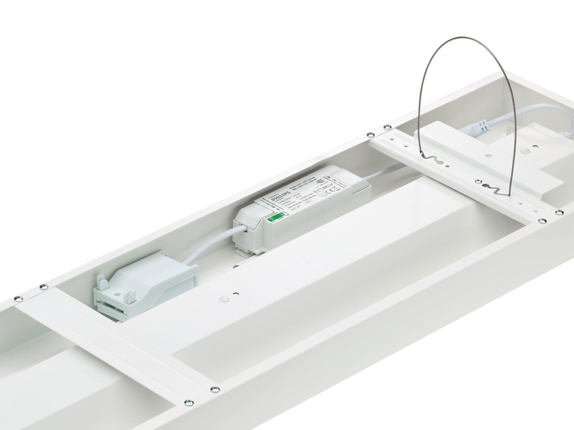 CoreLine Anbauleuchten, All-in, 43.5 W, 22.5 W, 200x1570 mm, 3600 lm, 4500 lm, 6800 lm, 4000 K, UGR19 – Bild 4 von 12
