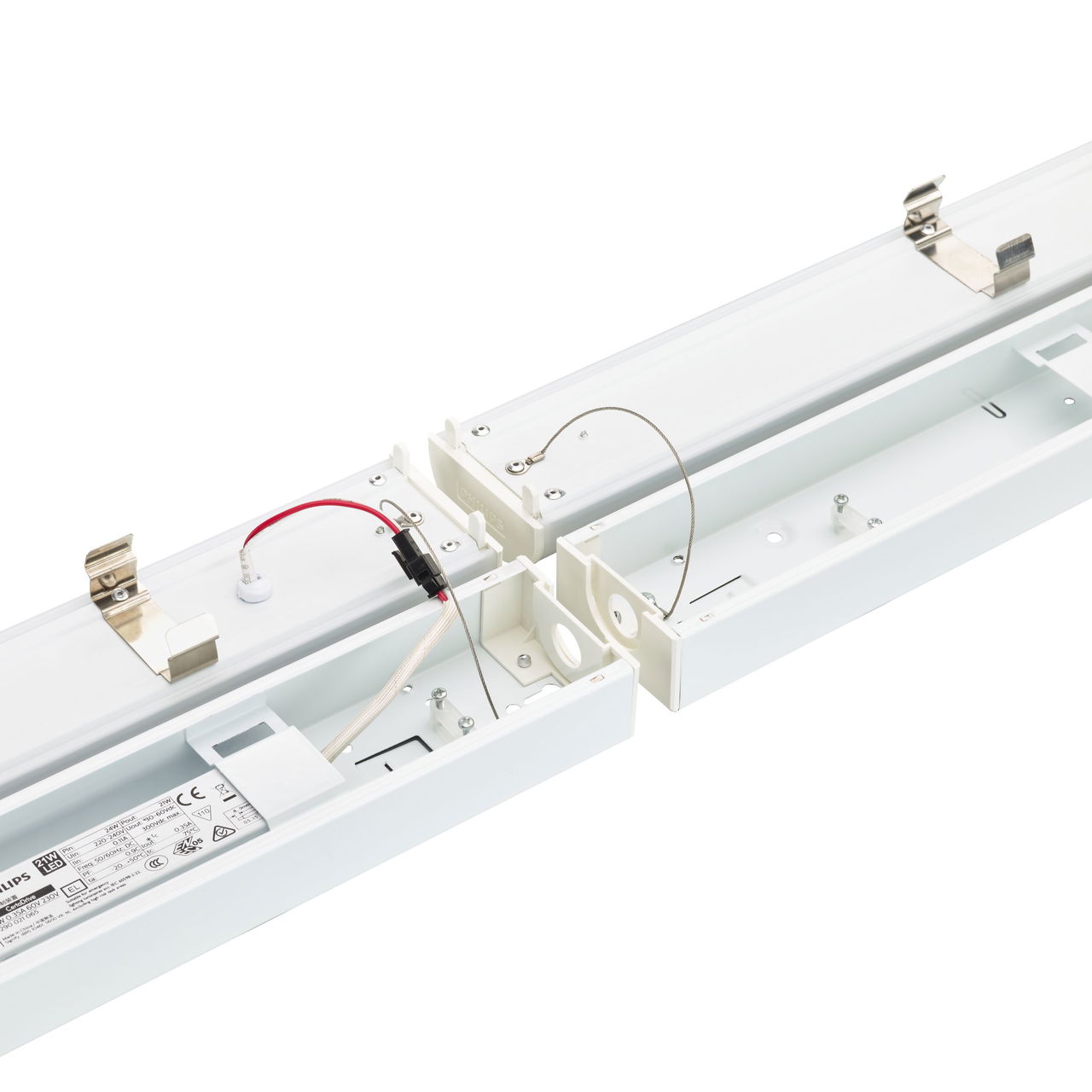 CoreLine Lichtleiste, All-in, 29.5 W, 18 W, L1200, 2500 lm, 4100 lm, 3000 K, 4000 K, Opal, IP20/40, EL-ready – Bild 4 von 11