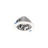 GreenSpace Downlight, 3D printed, 7.7 W, D150 mm, 1150 lm, 3000 K, Hochglanzreflektor, Klar, IP20