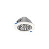 GreenSpace Downlight, 3D printed, 13.5 W, D150 mm, 1950 lm, 4000 K, UGR19, Hochglanzreflektor, Klar, IP20/54