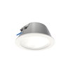 GreenSpace Downlight, 3D printed, 13.5 W, D200 mm, 1950 lm, 4000 K, Weißer Reflektor, Opal, IP20/54