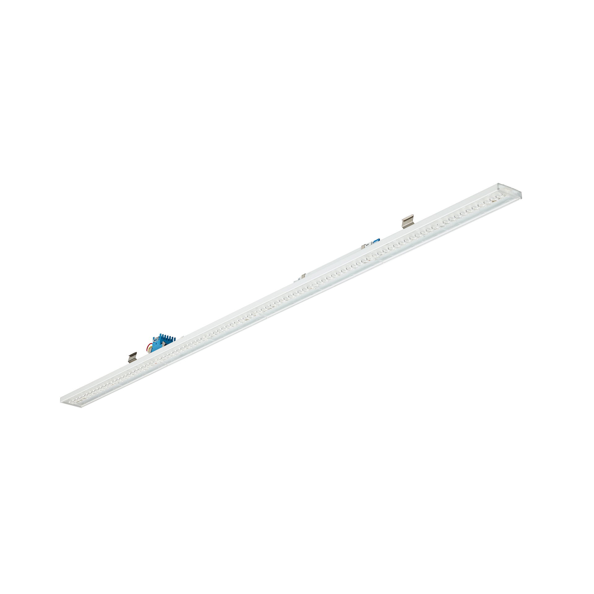 Maxos unify, trunking light unit, 65 W, 1478 mm, 10500 lm, 4000 K, DALI-regelbar, Interact Ready, Tiefstrahlend (NB), Texturiert, Weiß, IP20 – Bild 3 von 5