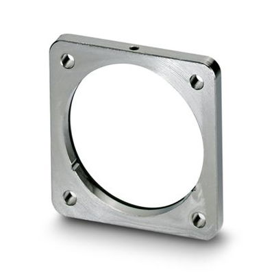Vierkantmontageflansch mit O-Ring