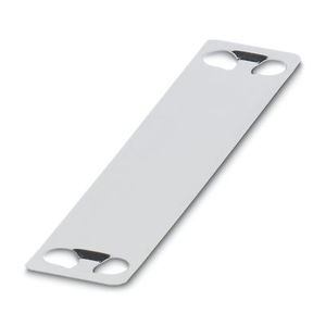 Edelstahlschild
