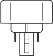 LED EssenceTrio/E - Retrofit f. Ralux Trio/E, RL-TRIO/E42 840/GX24Q-4 HF – Bild 5 von 11