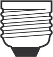 LED HPM-Retrofit, RL-HRL125 840/F/E27 EM – Bild 4 von 10