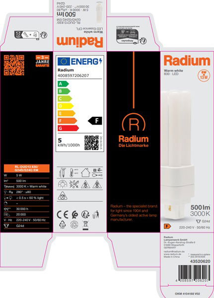 LED EssenceDuo - Retrofit f. Ralux Duo, RL-DUO13 830/G24D/G24Q-1 – Bild 10 von 11