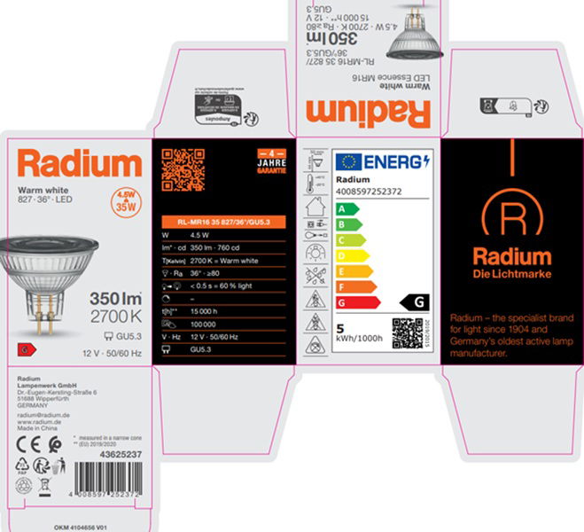 LED Essence NV-RetroFit, RL-MR16 35 827/36°/GU5.3 – Bild 9 von 10