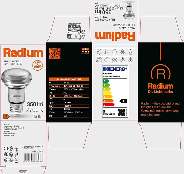 LED Essence R63, RL-R63 60 827/WFL/E27 – Bild 9 von 10