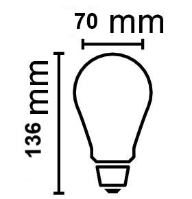 LED Star Klassik A, matt, RL-A150 DIM 940/F/E27 – Bild 7 von 10