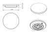 LED-Anbauleuchte Star IP54 SENSOR, Surface S 320mm 20W PS CCT