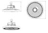 LED Hallenleuchte Star DALI IP65, 100W PS CCT BS