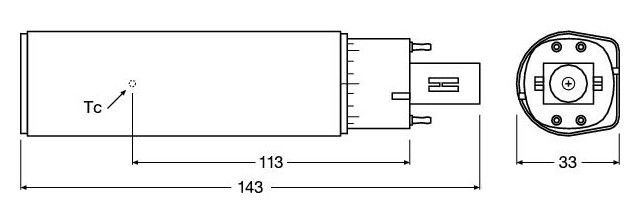 LED EssenceDuo/E - Retrofit f. Ralux Duo/E, RL-DUO/E18 840/G24Q – Bild 8 von 11