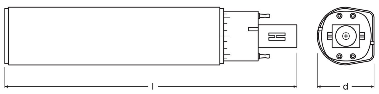 LED EssenceDuo/E - Retrofit f. Ralux Duo/E, RL-DUO/E26 840/G24Q – Bild 7 von 11