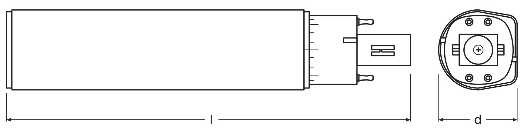 LED EssenceDuo/E - Retrofit f. Ralux Duo/E, RL-DUO/E26 840/G24Q – Bild 7 von 11