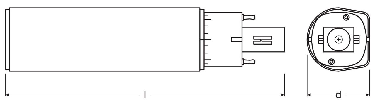 LED EssenceDuo - Retrofit f. Ralux Duo, RL-DUO13 840/G24D – Bild 7 von 11
