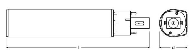 LED EssenceDuo - Retrofit f. Ralux Duo, RL-DUO18 840/G24D – Bild 7 von 11