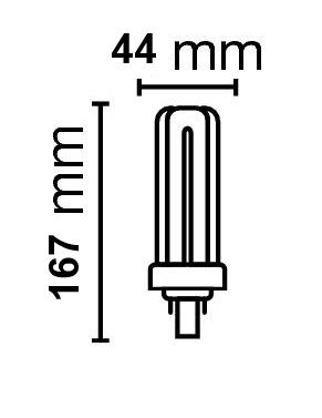 LED EssenceTrio/E - Retrofit f. Ralux Trio/E, RL-TRIO/E42 840/GX24Q-4 HF – Bild 8 von 11