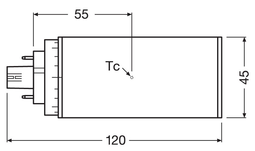 LED EssenceTrio/E - Retrofit f. Ralux Trio/E, RL-TRIO/E18 840/GX24Q-2 UN – Bild 8 von 11