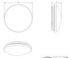 LED-Anbauleuchte Essence IP44, Surface E 480 40W CCT