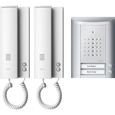 Entravox Audio Set 2 WE, silber/weiß