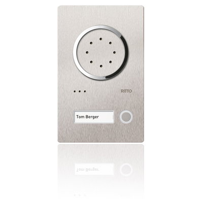 Acero Edelstahl-Türstation Audio, 1 WE, Audio, Edelstahl