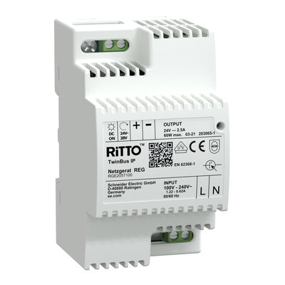 Netzgerät, TwinBus IP, 24 V DC, 60 W, grau
