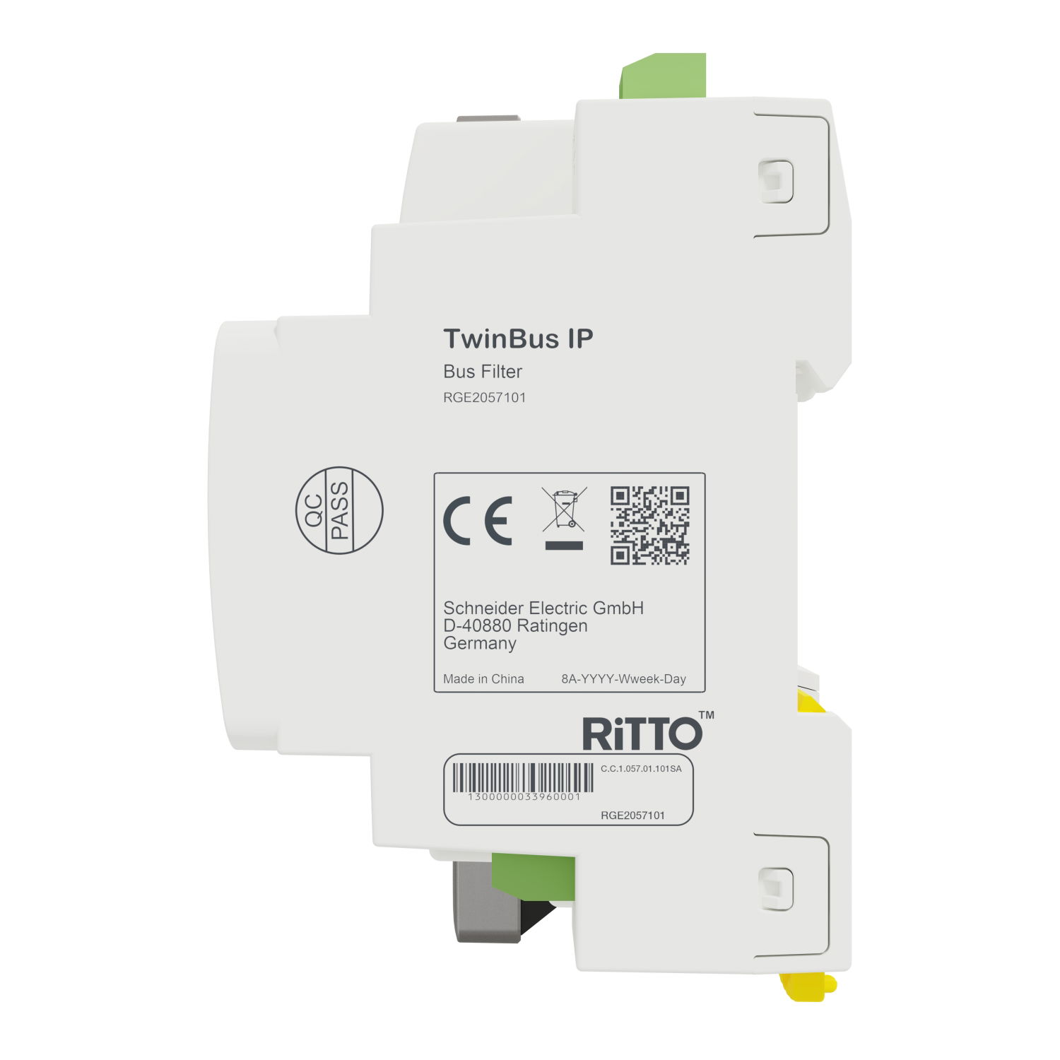 Listo Video Einfamilienhaus-Set TwinBus IP, Anthrazitgrau, AP – Bild 6 von 6