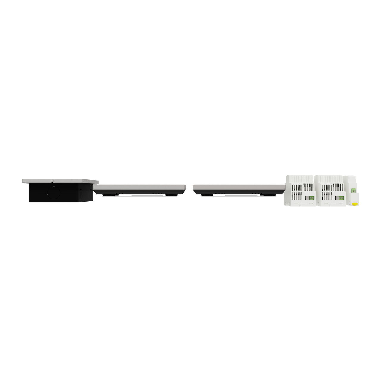 Listo Video Zweifamilienhaus-Set TwinBus IP, Anthrazitgrau, UP – Bild 3 von 6