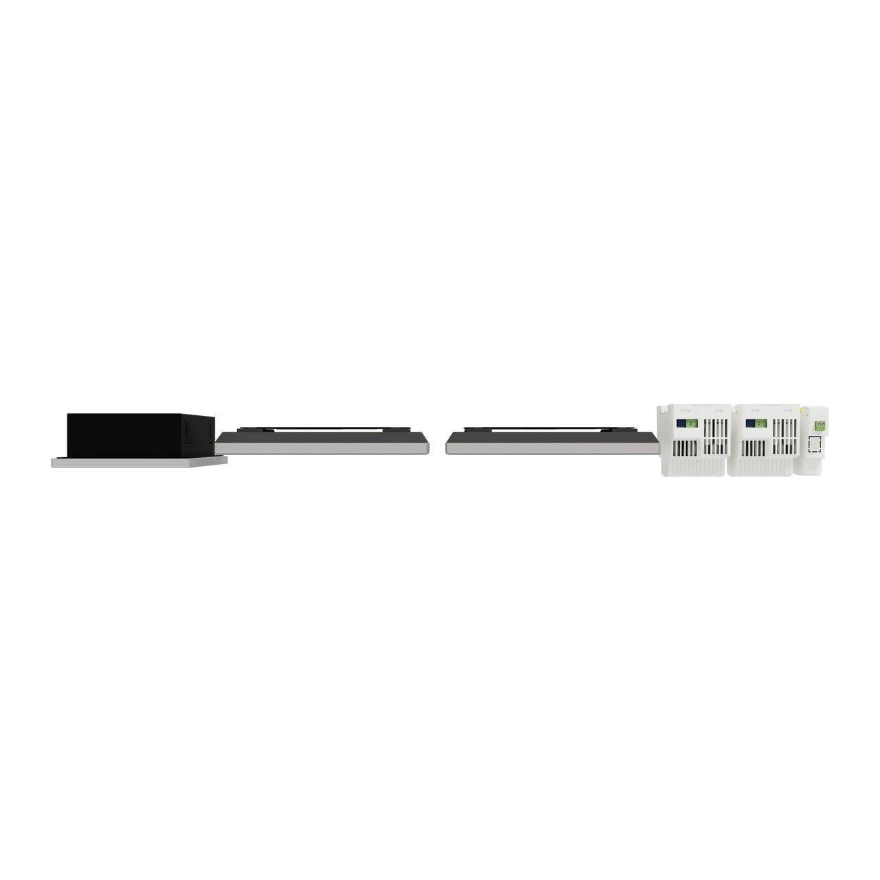 Listo Video Zweifamilienhaus-Set TwinBus IP, Anthrazitgrau, UP – Bild 4 von 6