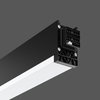 LINEDO, 71 W, 9300 lm, 840, schwarz, on/off, Lichtband, L 1163 B 58 H 91