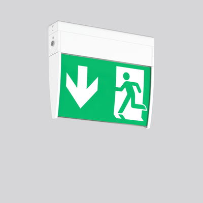GSUN D, 2,5 W, weiß, Decken- und Wandleuchten, L 247 B 45 H 200, EB, 8 h, Not-30 lm, automatischer Selbsttest