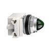 Leuchtmelder achteck. Ø 30, grün, LED m.hoher Leuchtkraft BA 9s 48VAC/DC IP66
