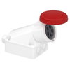 Wandsteckdose, 32A, 3p+N+E, 380-415 V AC, IP67