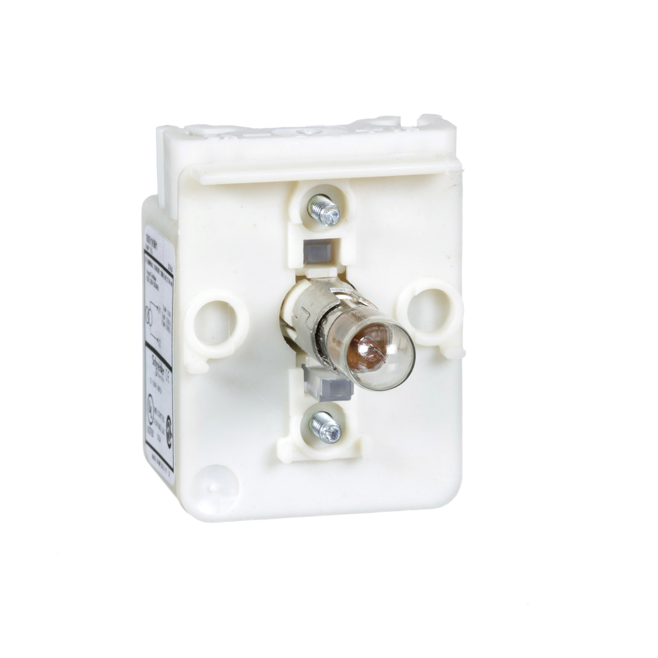 Meldeleuchteneinsatz, Glühlampe (im Lieferumfang) BA 9s, 120V AC