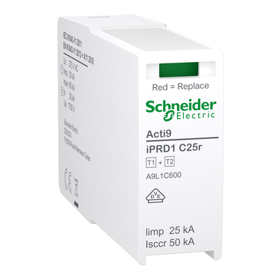 Ersatzschutzmodul für Kombiableiter iPRD1 C25r 3P+N, Typ 1+2, L-N Modul