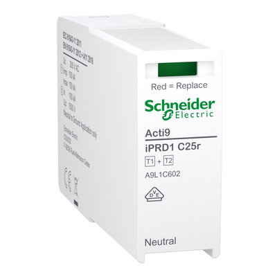 Ersatzschutzmodul für Kombiableiter iPRD1 C25r oder iPRD1 F25r, Typ 1+2, N-PE Modul